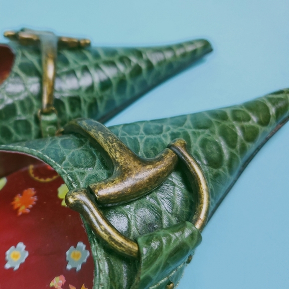 SOLD Luichiny croc heels - Picture 13 of 13